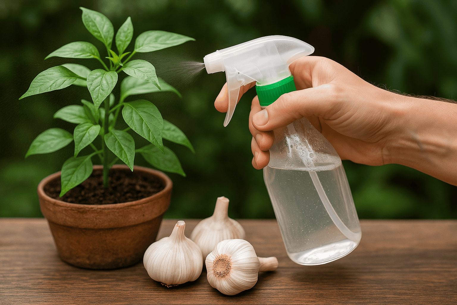 Sarımsaklı Bitki Koruyucu Sprey